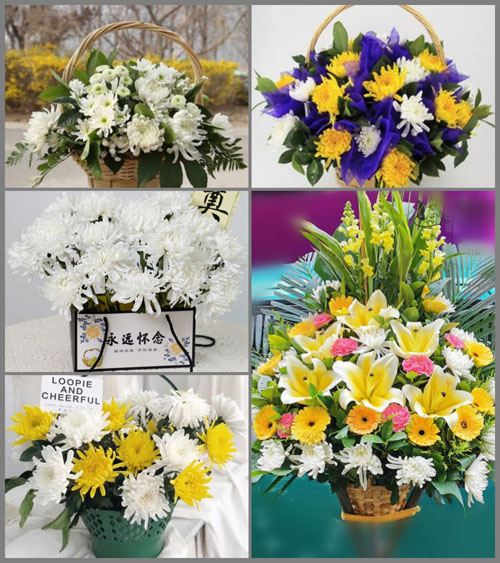 福建三明永安市罗坊乡坪坑村白事提篮配送